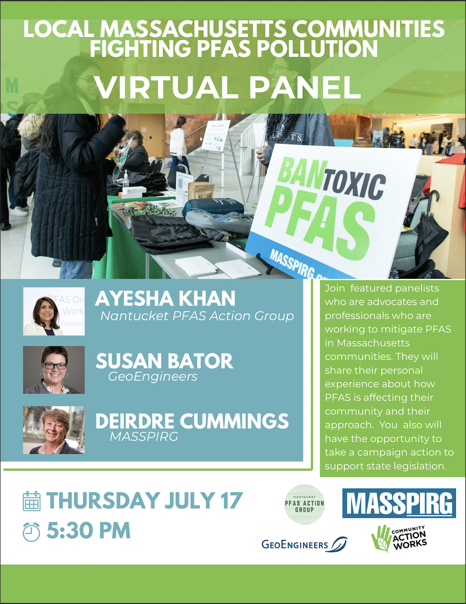 Community Action Works - MA Advocates Share Their Stories on Fighting PFAS Pollution